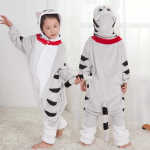 Kigurumi Onesie Kids Unicorn Pidžaamad Lastele Loomad Multikad Liiprid Beebi kost&uuml;&uuml;m Talvine T&uuml;drukud Licorne Jumspuit 5t