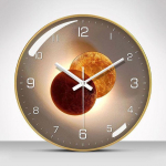 Loominguline minimalistlik seinakell Plastist vaikne seinakell Moodne disain Elutoa kaunistused Magamistoa kell Reloj De Pared 10inch 25cm