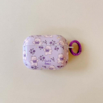 2023. aasta uus lilla karu armas lilleline multikas v&otilde;tmehoidja juhtmeta Bluetooth-k&otilde;rvaklappide &uuml;mbris Apple Airpod 2 3 1 Pro 2. k&otilde;rge kvaliteediga For Airpods Pro 2ND