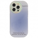 Luksuslik gradient Halo Laser Objektiivi p&otilde;rutuskindel telefoni&uuml;mbris iPhone 14 13 12 Pro Max 11 silikoonist pehme kaanega &uuml;mbrisele For iPhone 12 Pro lilla