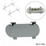 6,3x1,9 cm pakiraam 68141170AC autotarvikud džiibile