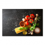 Terad V&uuml;rtsid Lusikas Paprika K&ouml;&ouml;k L&otilde;uend Maali Cuadros Skandinaavia plakatid ja tr&uuml;kised Seinakunst Toit Pilt Elutuba Ilma raamita 21*30cm