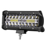 7-tolline 120 W LED-t&ouml;&ouml;tuleriba &uuml;leujutuse kohttuli Offroad 4WD maasturi s&otilde;idu udutuli White light