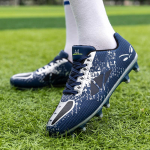 32&ndash;45 meeste/naiste madalad tossud pikad naastjalgpallijalatsid Kunstmurust laste tossud jooksujalatsid 32 tumesinine v&auml;rv/must