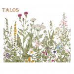 1 leht WC-kleebis Rohelise taime seinakleebis Isekleepuv lilleline kleebis Eemaldatav seinakunstikleebis Vannitoa elutoa sisustus 1pc