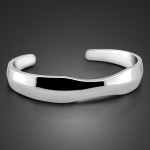 Iidne 100 % 925 h&otilde;bedane moodne punkk&auml;ev&otilde;ru naistele isetehtud k&auml;ev&otilde;rud v&otilde;lusid k&auml;ev&otilde;rud meestele Pulseira paaridele ehted kingitused