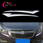 V&auml;rvilised My Life ABS-i kroomitud esitulede trimmi kleebised lambi kulmukatte kaunistusriba kleebised Chevrolet Cruze sedaanile Common Style