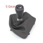 BMW E81 E82 E87 E88 1. seeria tarvikud Manuaalne k&auml;igukangi tolmukate (Vasakpoolse rooliseadme jaoks) Ja K&auml;sipall 5/6 5 Gear  M Logo gray