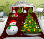 J&otilde;uluvana voodipesukomplekt J&otilde;uluvana tekikate Padjap&uuml;&uuml;r Voodipesu AU/EL/USA t&auml;issuuruses &uuml;he-/kaheinimesevoodi kodukaunistus Baby 100x135cm