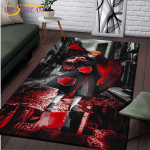 Anime Naruto libisemiskindlad vaibad elutuppa Mugav vaip Pehme p&otilde;randamatt Magamistoa vaibad Matiala Vaibad kodu Suur karvane matt 100cm x 120cm