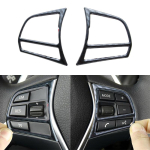 BMW F20 F21 F30 F34 F32 jaoks Lisatarvikud Sisustus S&uuml;sinikkiud Automaatne rool Nuppude raam Kleebised Kaaned Trimmi Carbon fiber gray