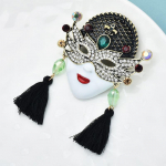 Blucome Big Vintage Beauty n&auml;oprossid naistele P&auml;rlikivist tups Ilun&auml;o Peokontori prossin&otilde;elad Kingitused must