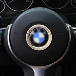 Suitable for BMW 1/3/5/7 series X1X2X3X4X5X6 steering wheel standard with diamond decoration ring car interior kuld