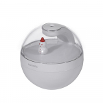 Poke Ball &otilde;huniisutaja &ouml;&ouml;valgusega j&otilde;ulukaunistuseks niiskusehoidja Cool Mist Maker autopuhasti Humificador valge