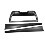 Mazda BT50 BT-50 2022 ABS kroom/must auto pagasiruumi saba uksek&auml;epideme uksekausi dekoratiivraami v&auml;lisilme jaoks tailgate trim Black black