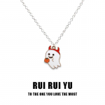 RUI RUI YU kummitus kaelakee ripats kaelakee naistele meestele t&uuml;druks&otilde;brale paari armuke ehteid 1 PC