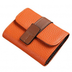 Rahakott Muudatused Rahakoti Pandlaga Kunstnahast &uuml;hev&auml;rviline &Uuml;li&otilde;pilastoetus Krediitkaardihoidja Suure mahutavusega kaasaskantav veekindel rahakott pruun