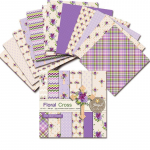 24 tk lilleline v&auml;ljal&otilde;igete albumi paberipadi 6 x 6 tolli erineva mustriga kartongpaberiga &uuml;hepoolne vanaaegne v&auml;ljal&otilde;igete raamatute meisterdamise dekoratiivtarvikud