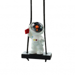 Autokiik astronaut rippuv kaunistus vaik k&auml;sit&ouml;&ouml; auto tahavaatepeegel multikas Spaceman ripats, kaunistus interj&ouml;&ouml;ri tarvikud E