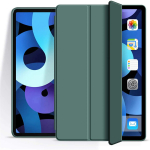 Silikoonist Slimsshell IPad Air 5 kolmekordne nutikas &uuml;mbris Pro 11/10.5 Premium Cover jaoks IPad 10.2/9.7 pehme &uuml;mbris Mini 6/5/4 jaoks iPad mini 6 tumeroheline v&auml;rv