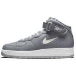 Nike Air Force 1 Mid Jewel QS NYC - Jahe Hall Unisex Tossud Valge Metallik-H&otilde;be DH5622-001 37.5