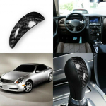 Universaalne s&uuml;sinikkiust k&auml;igukangi nupu kate Infiniti G37 FX35 Q40 QX70 QX50 jaoks