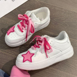 Uued armsad armsad naiste moodsad tossud Y2k &uuml;li&otilde;pilaskorea stiilis hingavad kingad Naiste esteetilised vabaaja platvormkingad 35 roosa