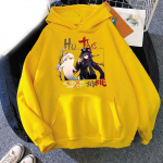 Anime Genshin Impact Hu Tao Tr&uuml;kitud pusad Unisex Naiste Pusad T&auml;navar&otilde;ivad Kapuutsiga kampsunid Harajuku Pullovers Unisex r&otilde;ivad 2XL