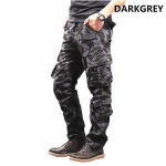 Meeste taktikalised p&uuml;ksid, puuvillased, klassikalised, mitme taskuga, vabaaja t&ouml;&ouml;p&uuml;ksid, meeste, kamuflaaž, hingavad p&uuml;ksid 29 hall