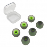 6 tk pehmest silikoonist asendusk&otilde;rvaklapi k&otilde;rvaklapi k&otilde;rvaklapi k&otilde;rvaklappide kate roheline