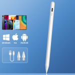 Universaalne pliiats tahvelarvutile mobiiltelefoni puutepliiats iPadile Apple Pencil Huawei Lenovo Samsung telefonile Xiaomi Stylus valge
