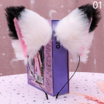 1 tk Juuksepael Peakatted Kunstrebane karusnahast Cosplay kost&uuml;&uuml;m Kassi k&otilde;rvad Juukser&otilde;ngad Juukseehted Peotarbed 1