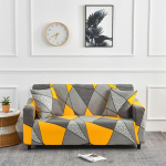 Geomeetriline diivani kate Stretch Slip-katted Diivanikatted elutoa jaoks Elastne diivanitooli kate Diivani r&auml;tik 1PC Medium 145-185cm