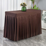 Ristk&uuml;likukujuline laudlina Konverentsi n&auml;ituse &uuml;hev&auml;rviline lauakate Elegantne lau&auml;&auml;ris pulmapeo laua kontori kaunistamiseks 140x40x75cm