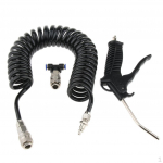 Kompressor, tolmupuhumine, tolmu eemaldamine, pneumaatilised t&ouml;&ouml;riistad 5&times;8 mm Black