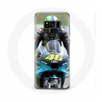 &Uuml;mbris Samsung Galaxy S8 Valentino Rossi mootorratta v&otilde;idus&otilde;idujuhi 46 jaoks