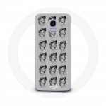 Halli taustaga &uuml;mbris Samsung Galaxy A8 2018 Statue jaoks