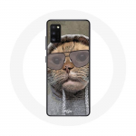 Naljaka fotokapuutsiga &uuml;mbris Samsung Galaxy S20 Cat jaoks Loomad