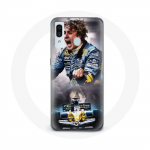 Coque pour Samsung Galaxy A40 Formule 1 Fernando Alonso Pilote F1