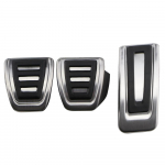 Roostevabast terasest autopedaalid VW Seat Leon 5F MK3 2013-2019 MK4 2020-2022 LHD Golf MK7 7 VII 2014-2021 jaoks MT