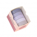 5 rulli/komplekteeritud teip Stiilne erksav&auml;rviline Washi peen laia kasutusega scrapbooking teip k&auml;sit&ouml;&ouml; jaoks 6