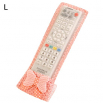 Pitsist Bowknot kangast kliimaseadme teleri kaugjuhtimispuldi tolmukatte kaitse&uuml;mbris L