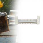 Mesitaru sissep&auml;&auml;su reduktor mesindustarvikud mesilaste taru kasti v&auml;rava vidina varustus valge