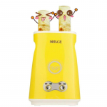 Automaatne kerkiv elektriline munarulli valmistamise tass hommikus&ouml;&ouml;gi &uuml;he-/kahe omleti jaoks Master Praemunad Vorstirull Boiler EU Yellow double cup