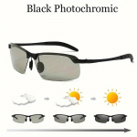 1 tk fotokroomsed p&auml;ikeseprillid Mood Klassikalised Meeste Kandilised S&otilde;iduprillid Polariseeritud P&auml;eva-&Ouml;ised Kameeleonprillid