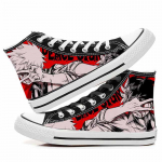 Uus anime My Hero Academia Cosplay Casual Graffiti High Help Canvas Kingad Cos Hip Hop &otilde;pilaskingad 43