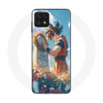 Coque Maniacase pour Samsung Galaxy A22 5G Akira Toriyama Son Goku Tombe