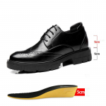 Sisek&otilde;rgusega nahast kingad Meeste pikkust suurendavad kingad Ehtsast nahast &auml;ri&uuml;likonnad Paksu tallaga vabaajajalatsid meeste kingad 44