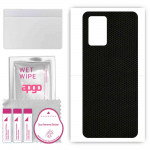 apgo Protective Skin Sticker for the back compatible with Oppo F19s, Wrap Film, Foil, Vinyl - Pattern Matrix