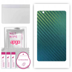 apgo Protective Skin Sticker for the back compatible with Teclast M8, Wrap Film, Foil, Vinyl - Pattern Carbon Chameleon CAKA1